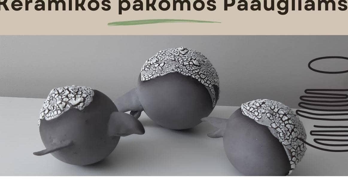 Keraamika tunnid teismelistele/ceramics courses 2026-09-16