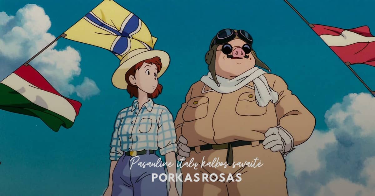 Itaalia keele maailmanädal: „Porkas Rosas“