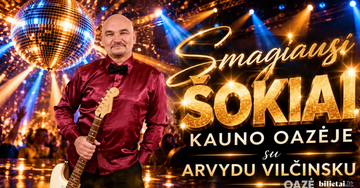 OAZĖS ŠOKIAI koos ARVYDU VILČINSKIGA | Kaunase OAZĖ