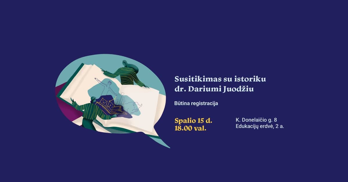 Kaunistikos klubo susitikimas su istoriku dr. Dariumi Juodžiu