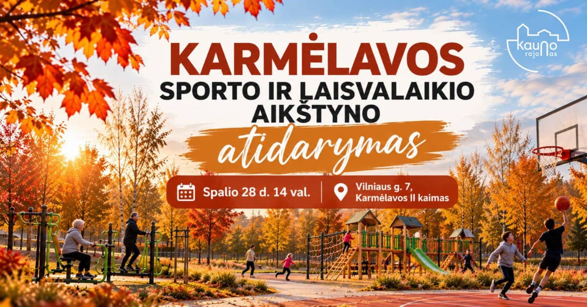 KARMĖLAVAS — VEEL ÜKS ILUS UUDIS