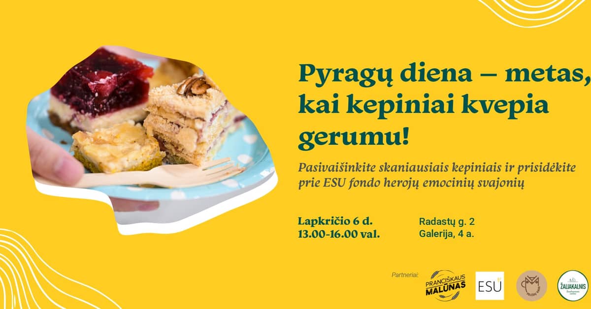 Pirukapäev – aeg, mil küpsetised lõhnavad headusest