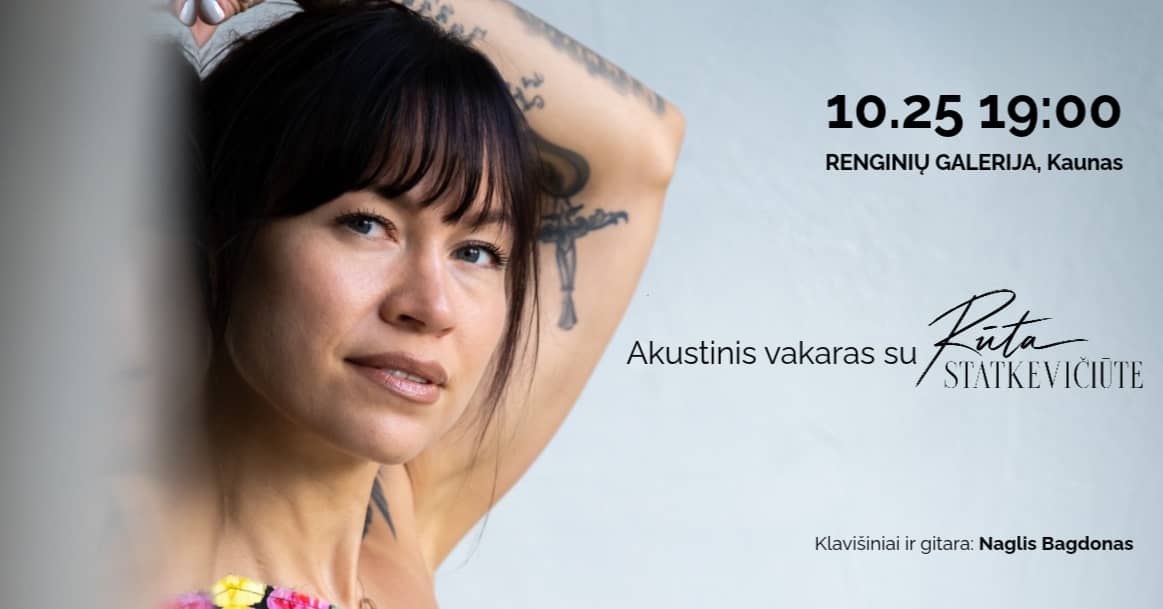 Akustiline õhtu Rūta Statkevičiūtega