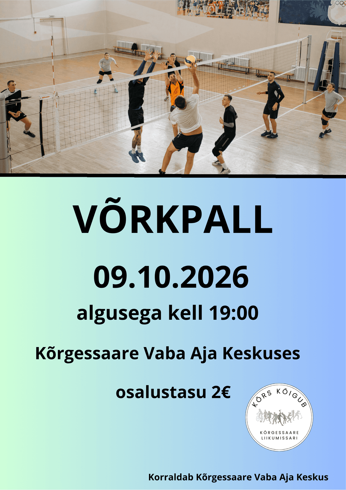 Võrkpall – Kõrs Kõigub liikumissari