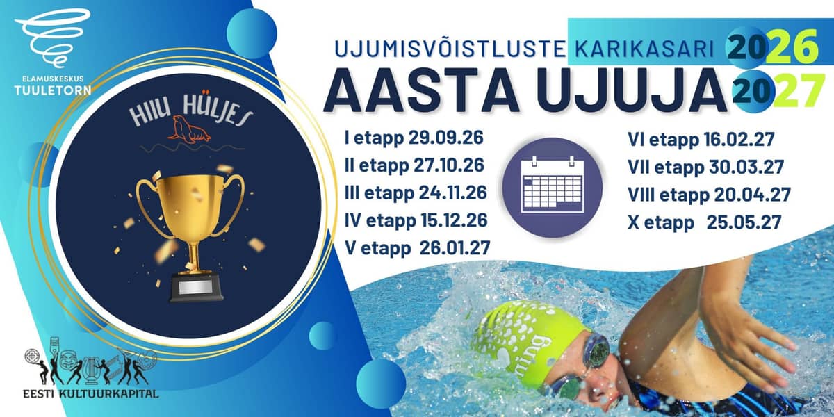 Ujumisvõistluse karikasari AASTA UJUJA 2026/2027