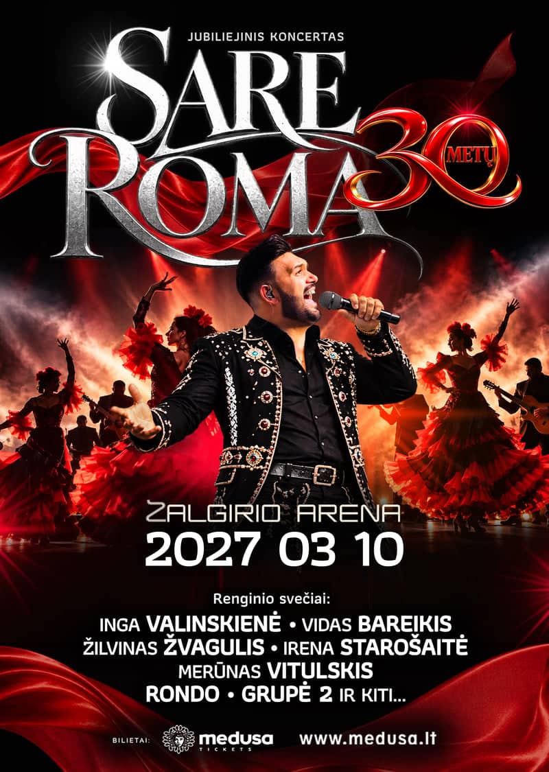 SARE ROMA JA SÕBRAD | JUUBELIKONTSERT