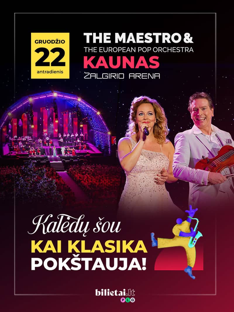 Maestro ja European Pop Orchestra | Jõulushow: Kui klassika teeb nalja