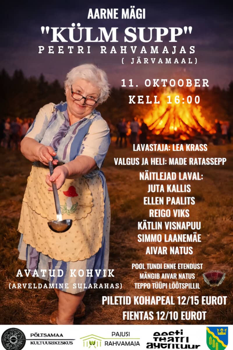 Teater Aarne Mägi “Külm supp” Peetri rahvamajas