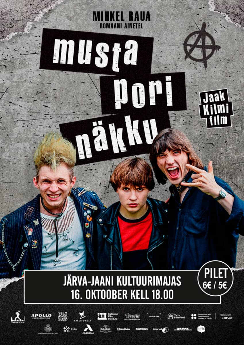 Kino. Musta pori näkku