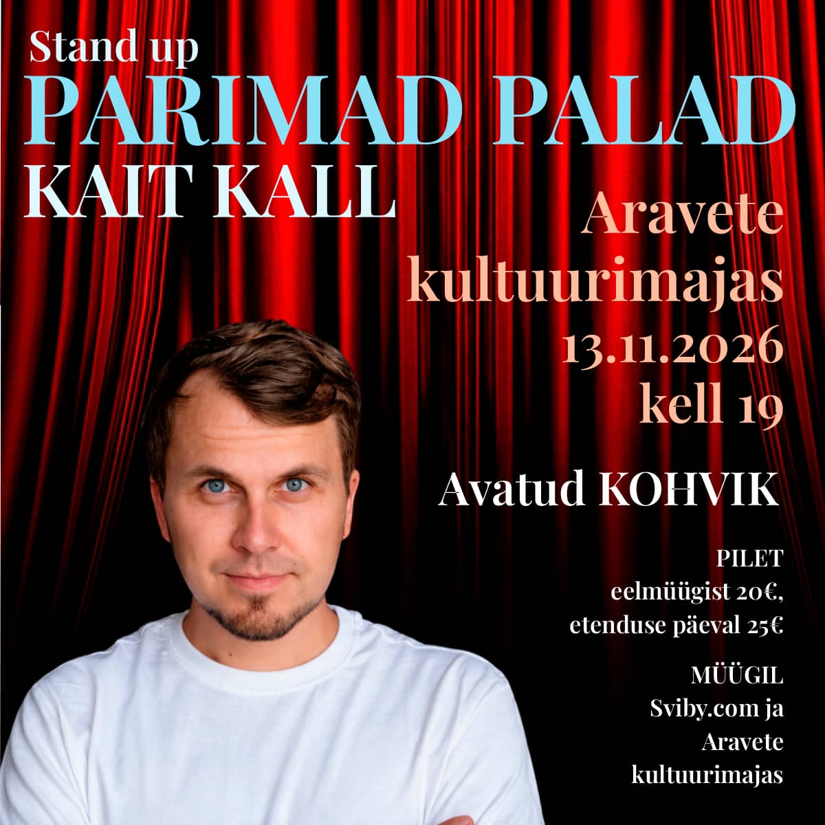 Stand up. Kait Kall parimad palad
