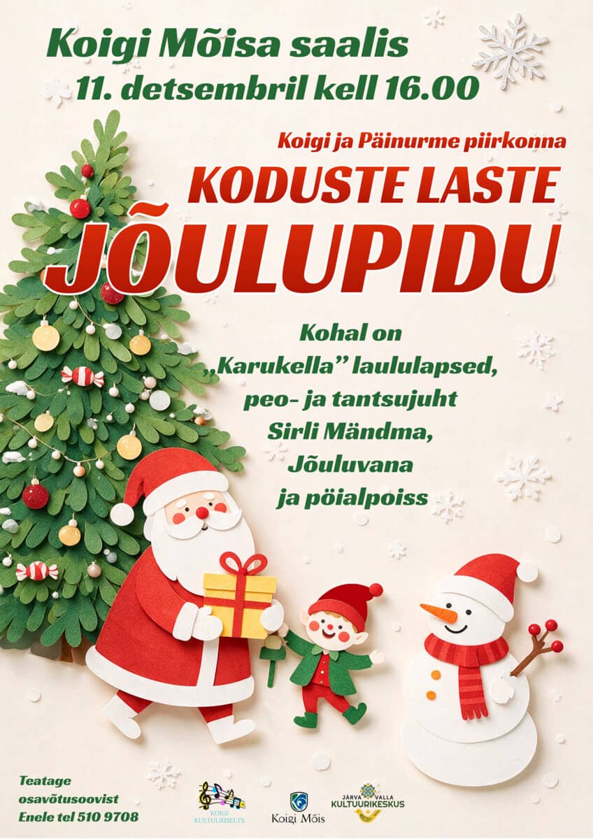 Koduste laste JÕULUPIDU