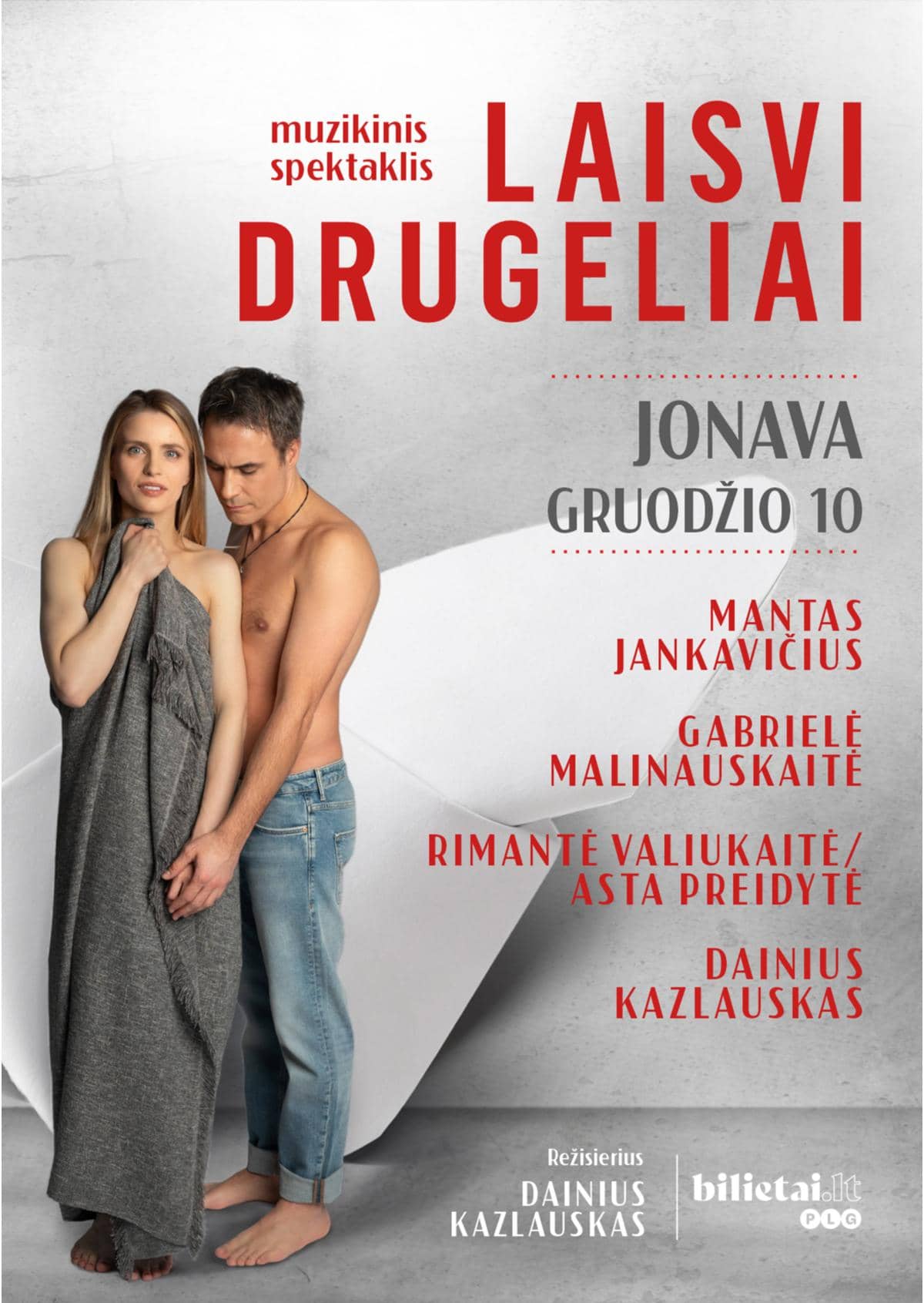 ESIETTEKANNE! Muusikaline lavastus ''Laisvi drugeliai'' | Jonava