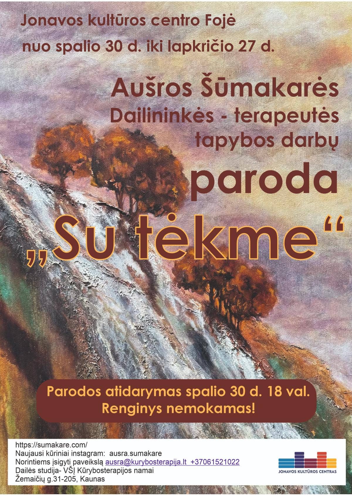 Aušra Šūmakare näitus „Vooluga“