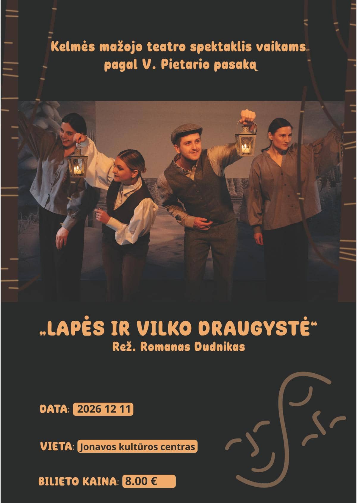 Lavastus lastele „Rebase ja hundi sõprus“