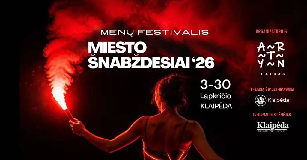 Kunstifestival „MIESTO ŠNABŽDESIAI 2026“