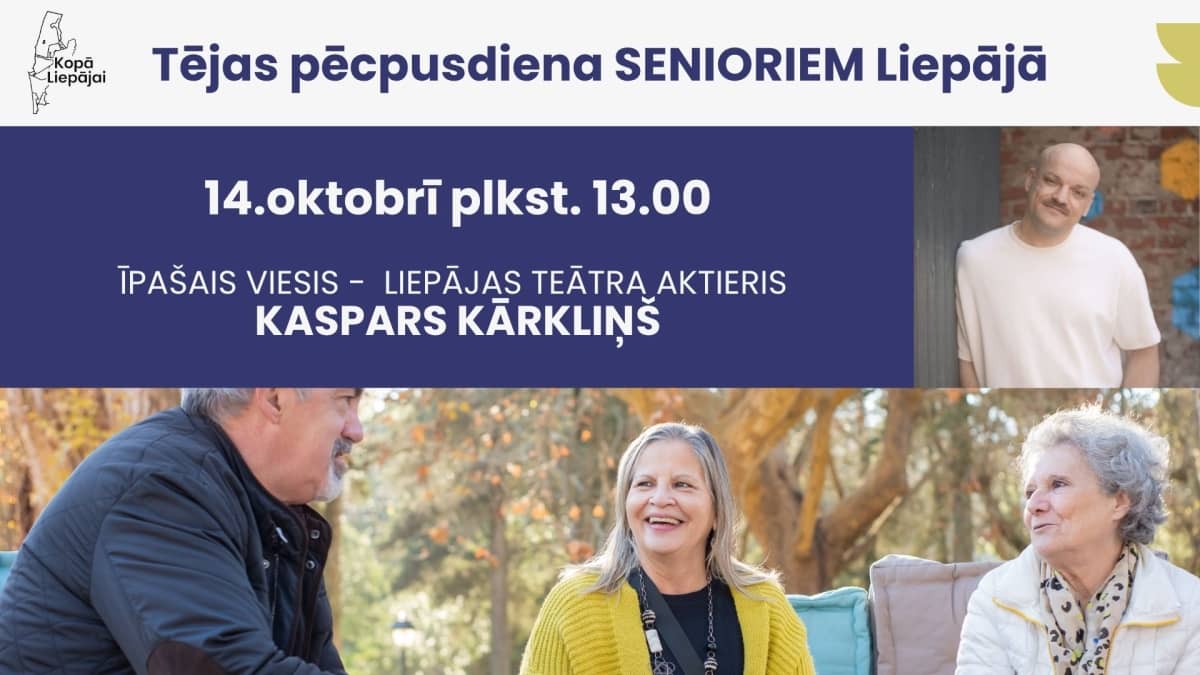 Teepärastlõuna eakatele Liepājas