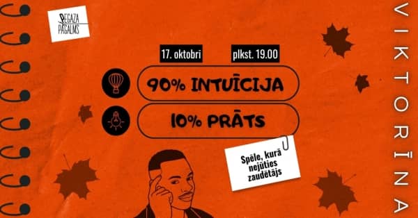 Viktoriin "90% intuitsioon - 10% mõistus"
