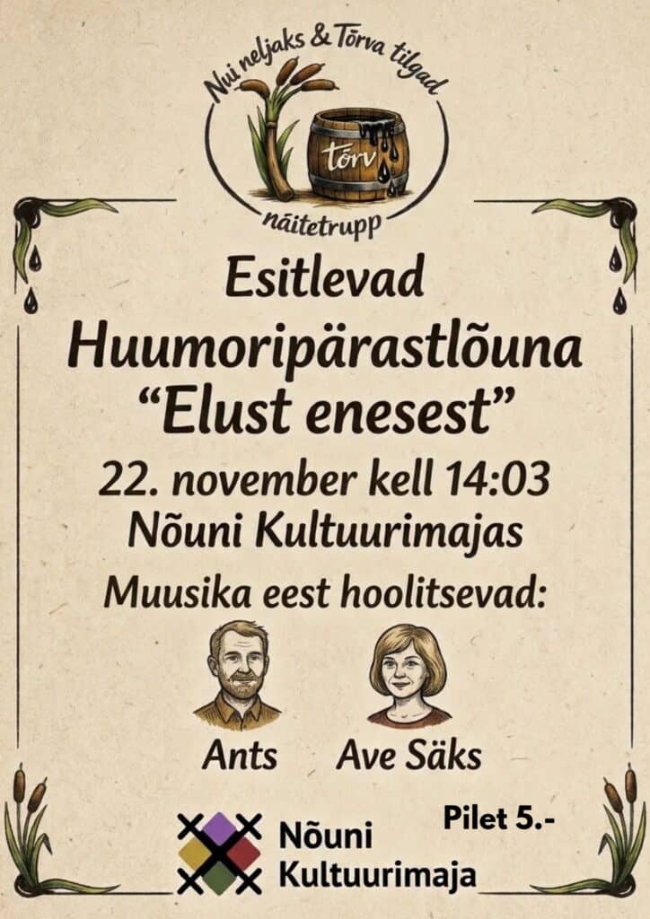 Huumoripärastlõuna ”Elust enesest”