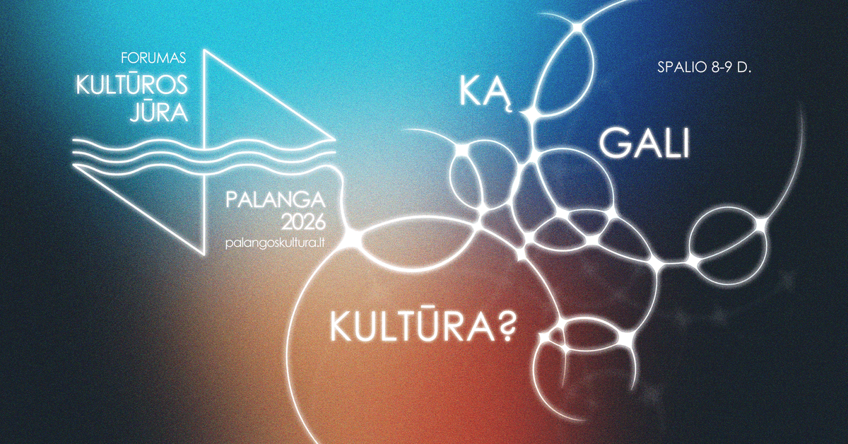 Foorum „Kultuurimeri: Sukeldu. Tõuse pinnale. Uuene. 2026“