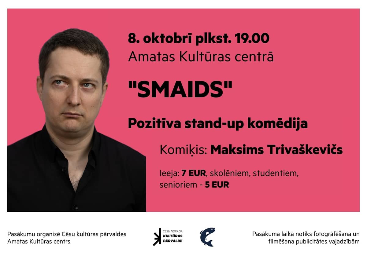 Maksima Trivaškevitši stand-up komöödia "Naeratus"