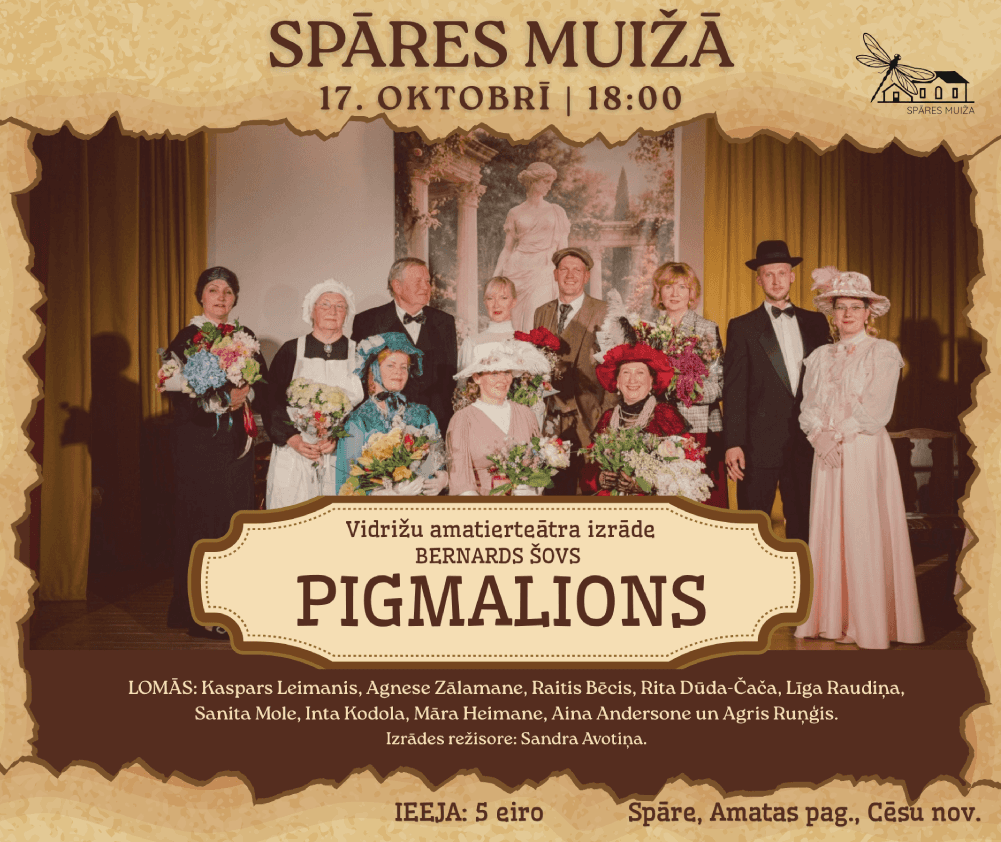 Vidrižu harrastusteater – näidend „Pygmalion”