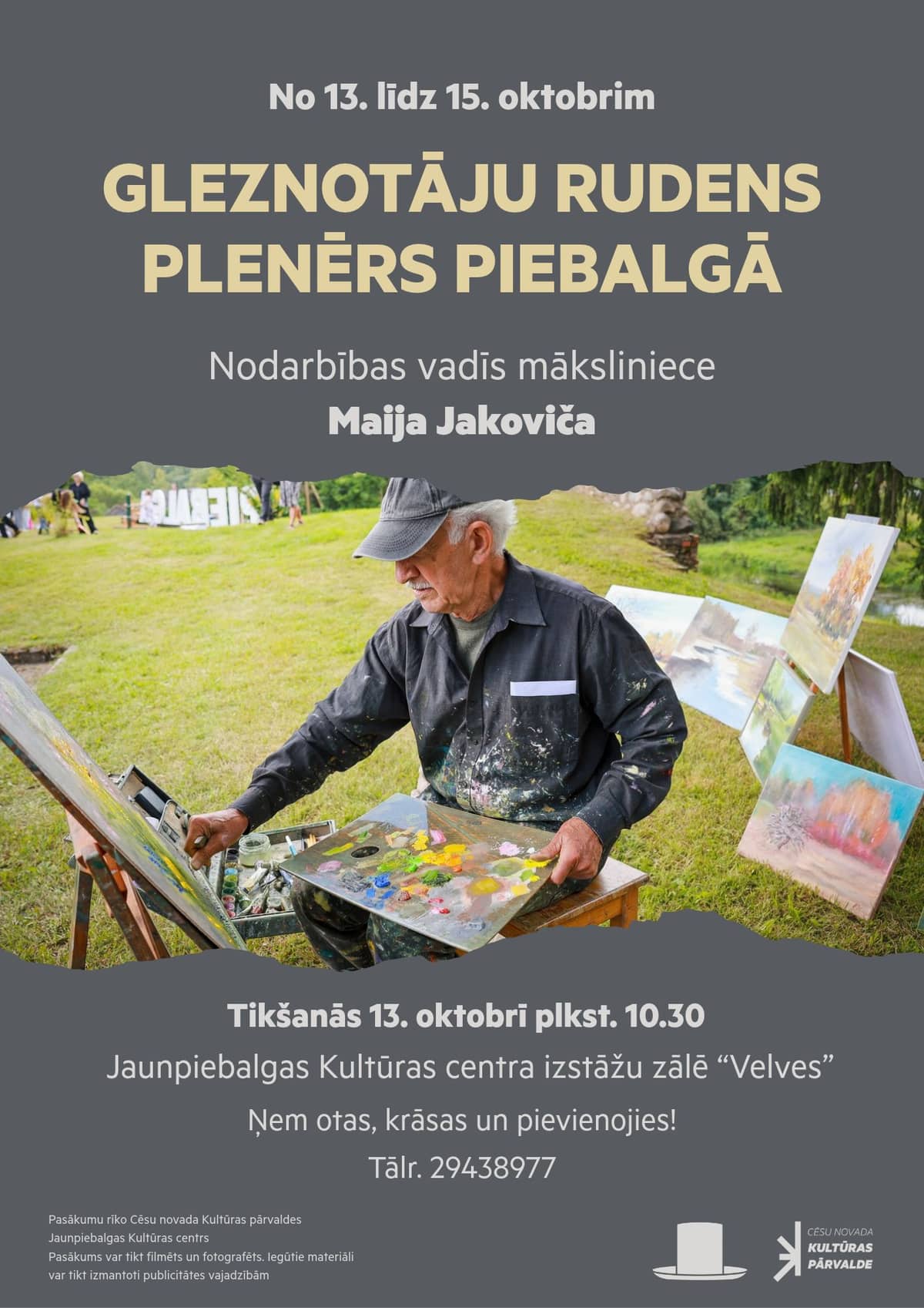 Maalijate sügisene pleiner Piebalgas