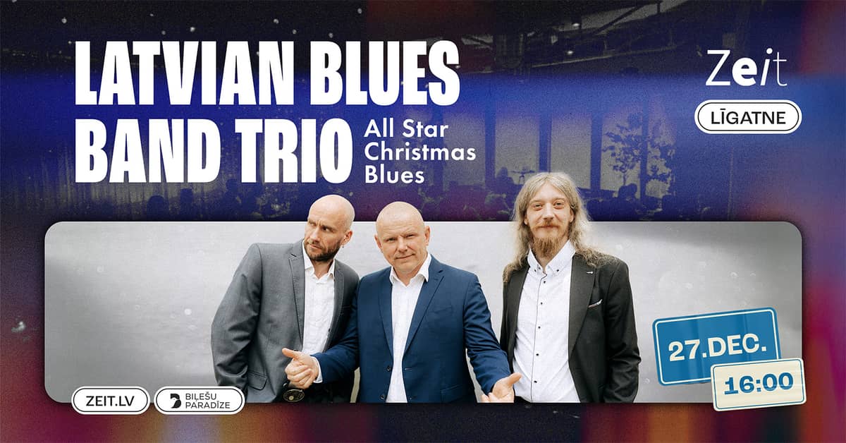 Latvian Blues Band Trio konts „All Star Christmas Blues”