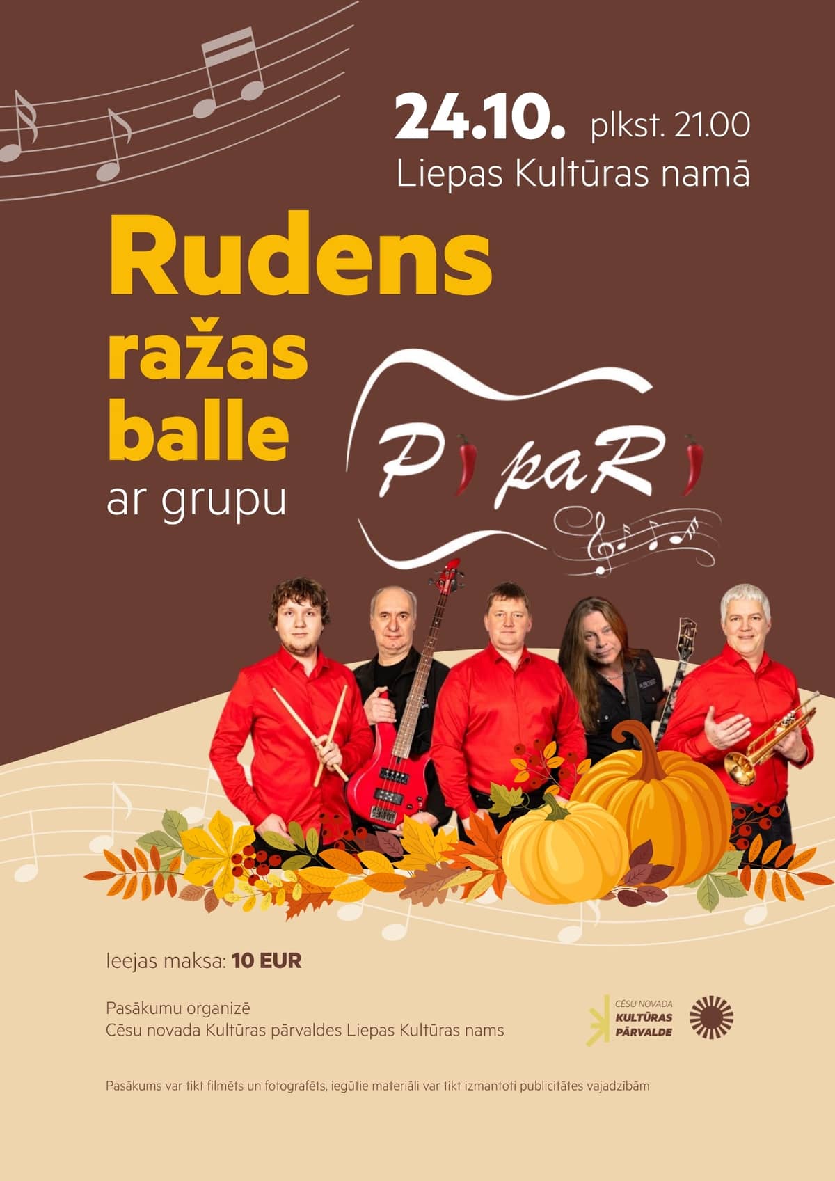 Sügisene saagipidu ansambliga "Pipari"