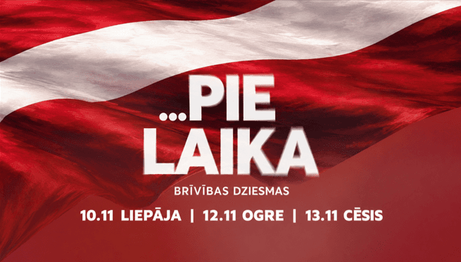 Läti pidunädalal kõlab pidulik kontserdiprogramm „…PIE LAIKA“