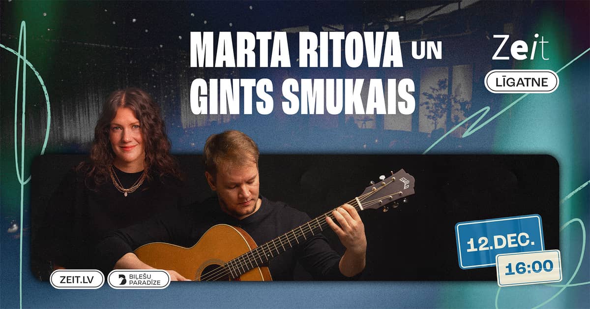 Marta Ritova ja Gints Smukaise konts