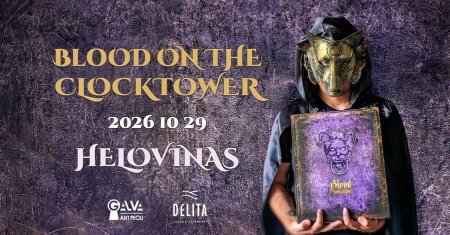 Halloween koos „Blood on the Clocktoweriga“