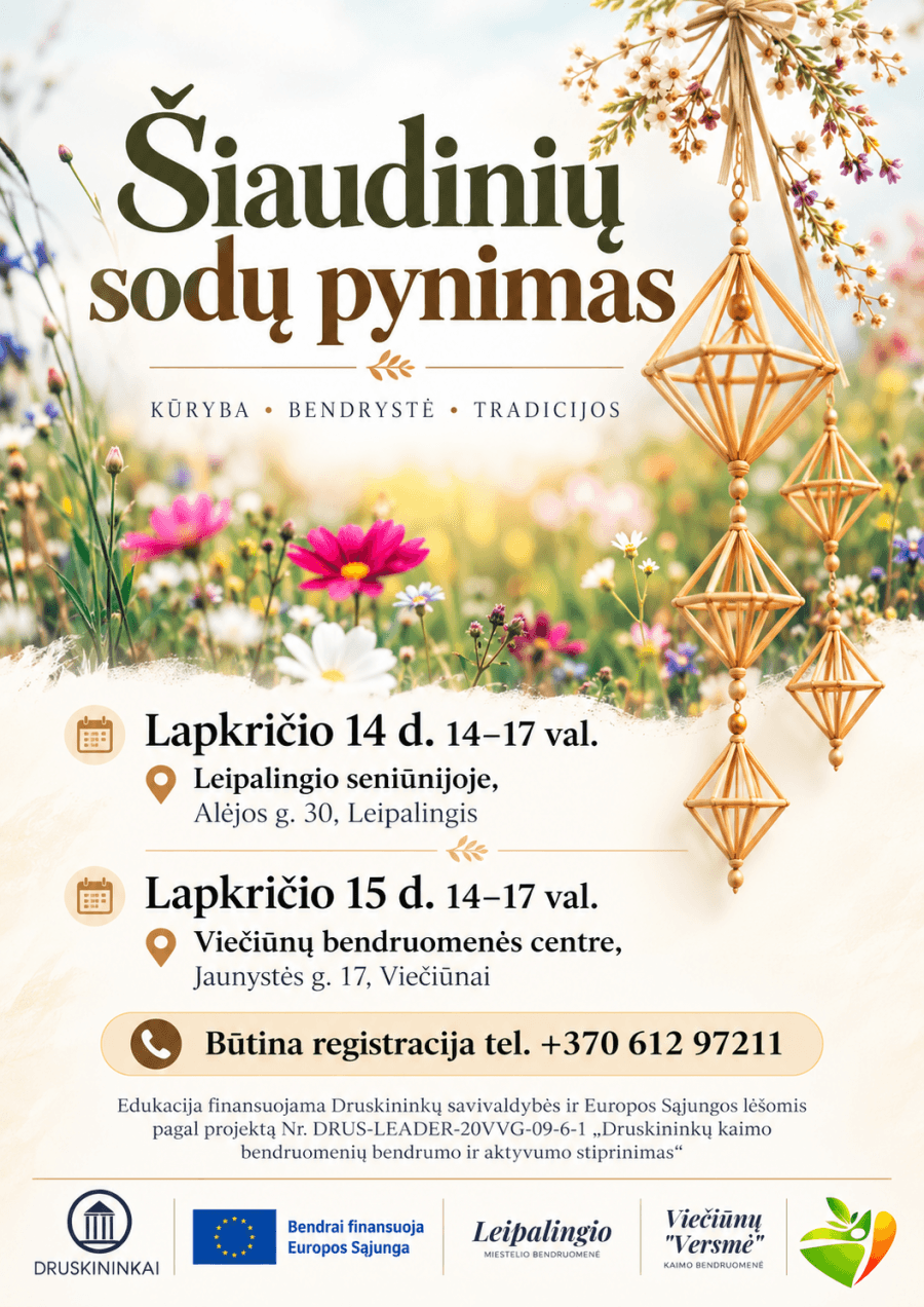 Õlest aedade punumine