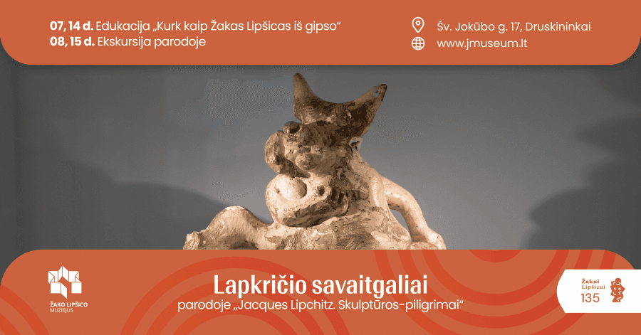 Novembrikuu nädalavahetused näitusel „Jacques Lipchitz. Skulptuurid-palverändurid“