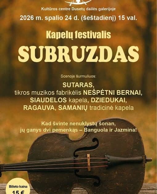 Kabelite festival “Subruzdas”