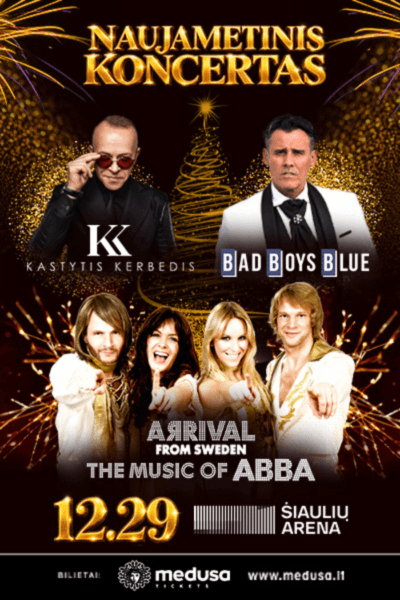 KASTYTIS KERBEDIS | BAD BOYS BLUE | ARRIVAL from Sweden_The Music Of ABBA