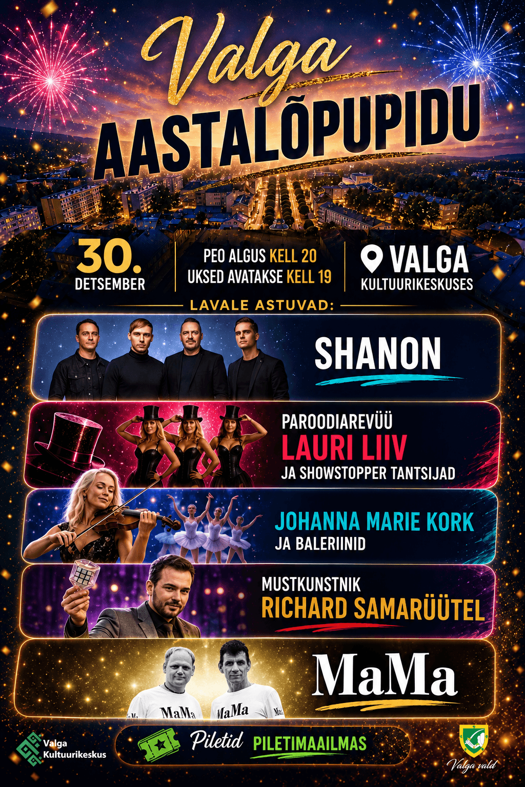 Valga aastalõpupidu