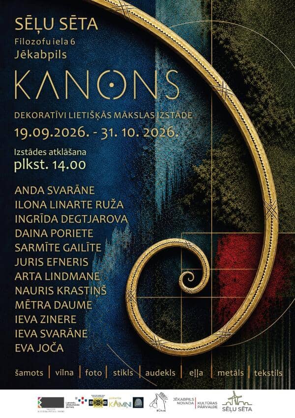 Sēlija tarbekunsti näitus „Kaanon” Sēļu sētā