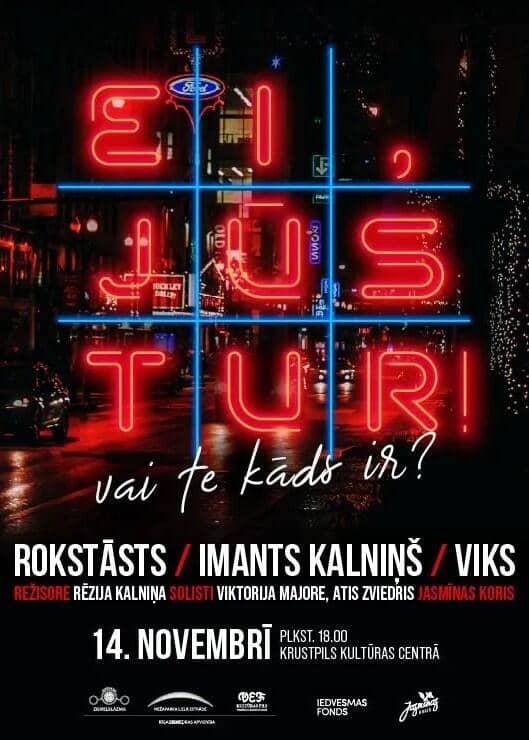 IMANTA KALNIŅA ROKK-LUGU “EI, TEIE SEAL!” JĒKABPILSIS