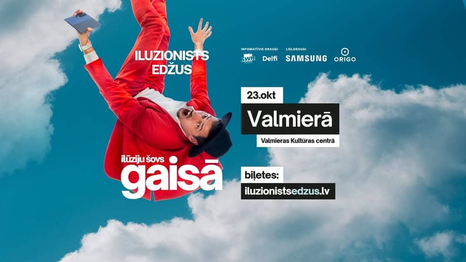 Illusionist Edžus trikietenduses “ÕHUS”