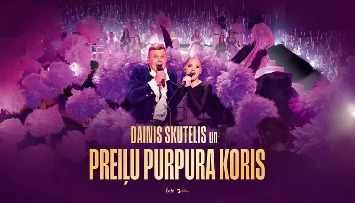 Dainis Skutelis ja Preiļu Purpura koris – telesaate “Koru kari” võitjad