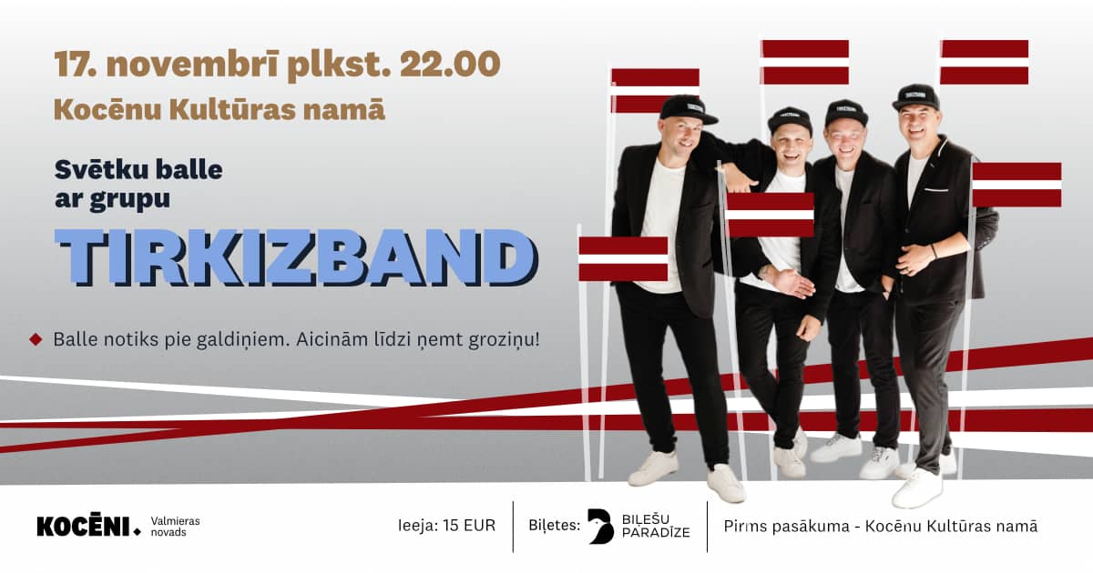 Pidupidu ansambliga “Tirkizband”