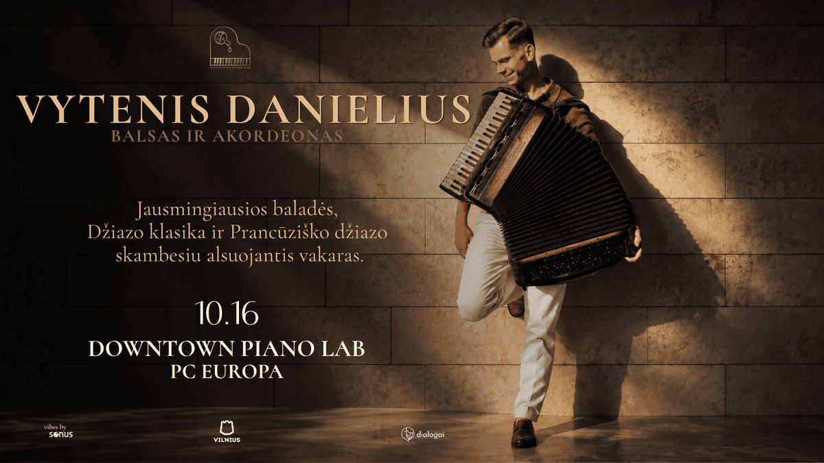 Vytenis Danielius | Tundlikud ballaadid, džässi klassika ja prantsuse džässi elegantsi õhkkond.