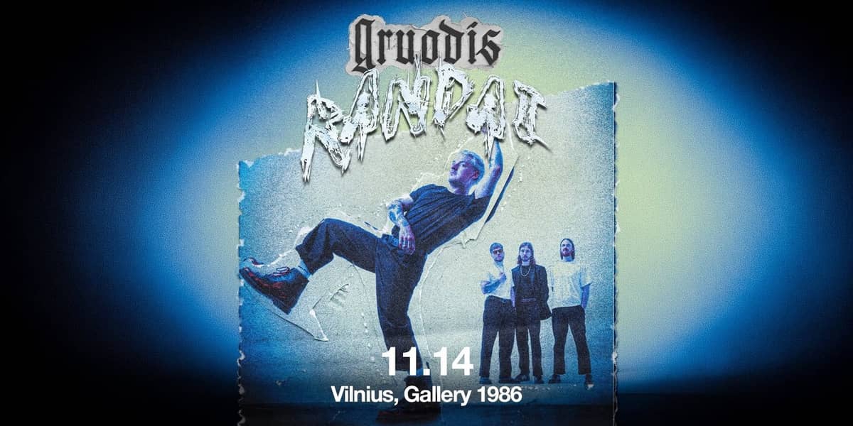 Gruodis – “RANDAI” Vilnius 14.11 | gallery 1986 (+AKTU)