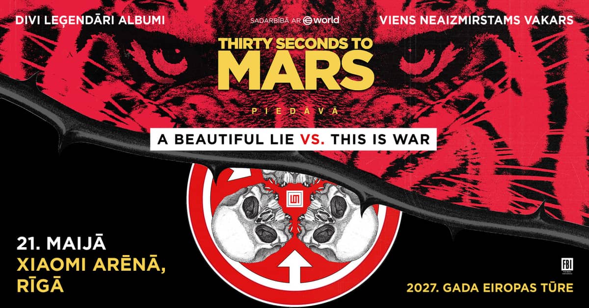 Thirty Seconds to Mars esitleb A Beautiful Lie vs This Is War