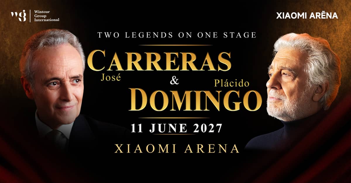 Ooperilegendid Plácido Domingo ja José Carreras
