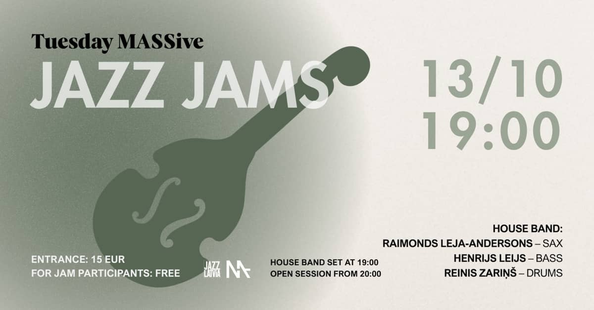 MASSive Jazz Jam | 13/10