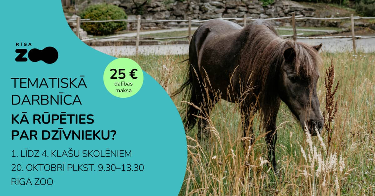 Teemapäev Riia Loomaaias – „Kuidas hoolitseda loomade eest?“