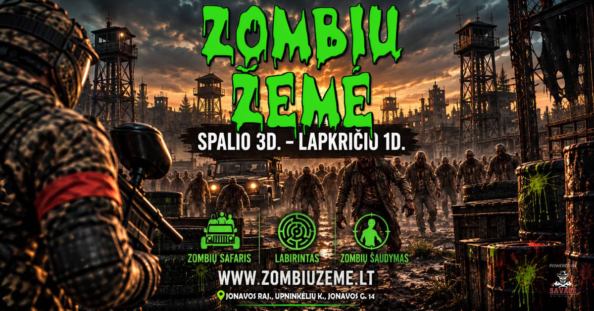 Halloweeni park ''Zombide Maa''