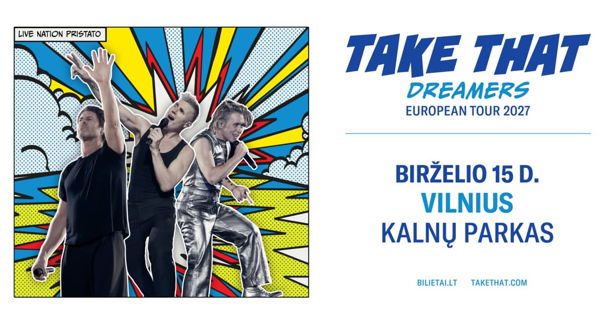 TAKE THAT — Euroopa tuur 2027