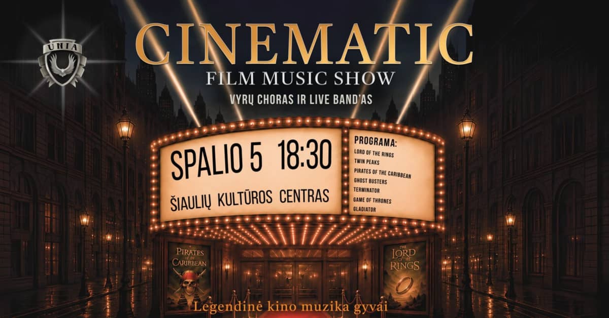 CINEMATIC FILM MUSIC show
